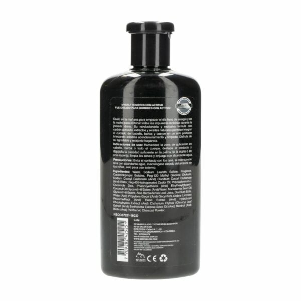 Shampoo Capilar 3 En 1 MYSELF 400 Ml - Imagen 2
