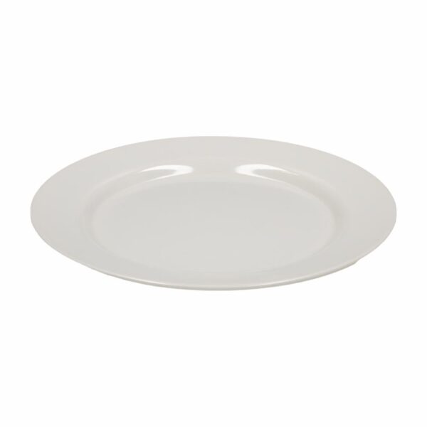 Plato Circular Plano Blanco VAJILLAS SABANA Extra Gande