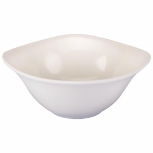 Sopera Cuadrada Mediana Blanca VAJILLAS SABANA 16 X 16 X 6 Cm