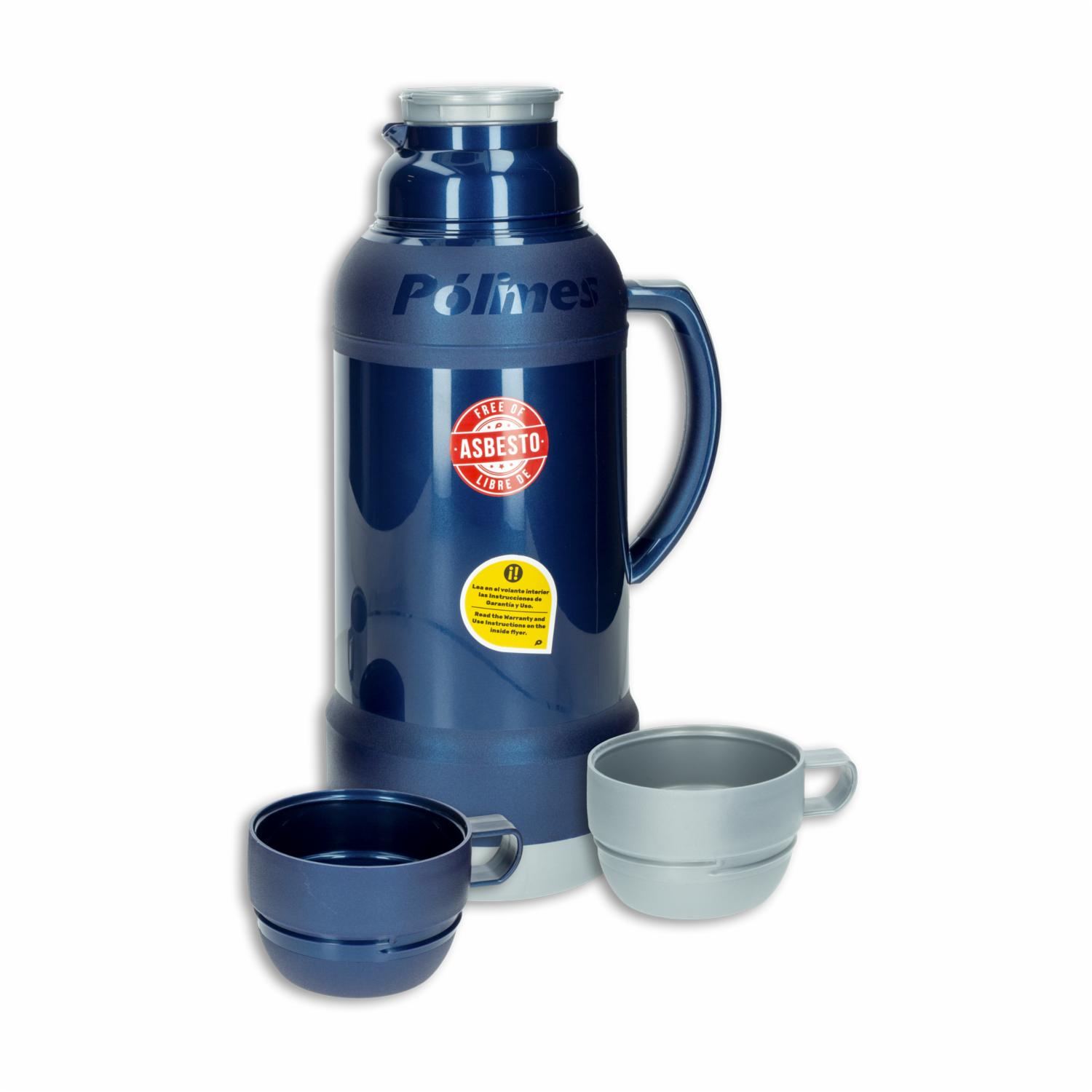 Termo Con Ampolla De Vidrio Deluxe PÓLIMES 1,8 L