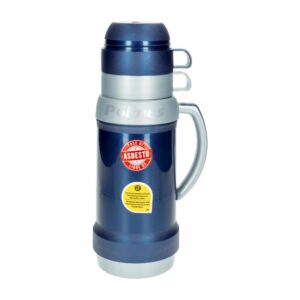 Termo Con Ampolla De Vidrio Deluxe POLIMES 1 Litro
