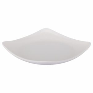 Plato Cuadrado Blanco VAJILLAS SABANA Pequeño