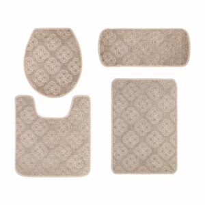 Set De Baño Premium Arena FREE HOME 4 Piezas