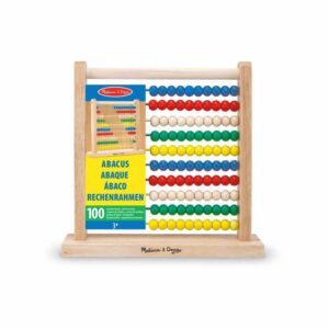Juego De Aprendizaje Ábaco De Colores MELISSA & DOUG 100 Perlas