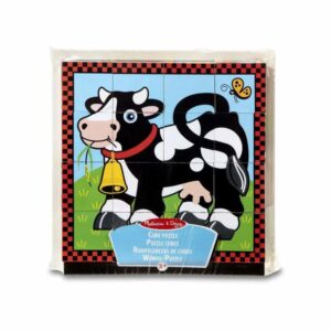 Rompecabezas De Cubos MELISSA & DOUG Animales De La Granja