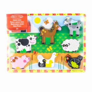 Rompecabezas Animales De Granja MELISSA & DOUG 8 Piezas