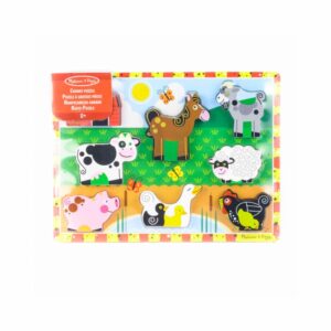 Rompecabezas Animales De Granja MELISSA & DOUG 8 Piezas