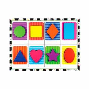 Rompecabezas De Formas Geométricas MELISSA & DOUG 8 Piezas