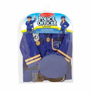 Disfraz De Policía MELISSA & DOUG Inlcuye Radio Y Esposas