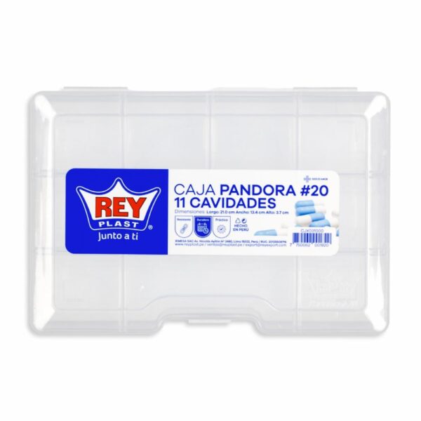 Caja Organizadora N 20 De 11 Cavidades EL REY Unidad - Imagen 2