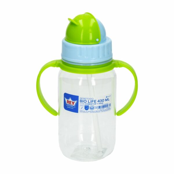 Tomatodo Bio Life Con Cobertor De Pitillo Y Asas EL REY 430 Ml