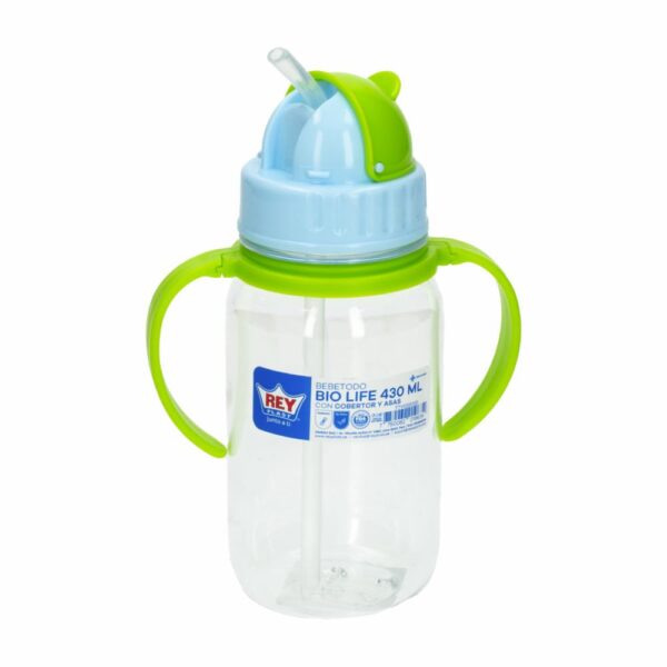 Tomatodo Bio Life Con Cobertor De Pitillo Y Asas EL REY 430 Ml - Imagen 2