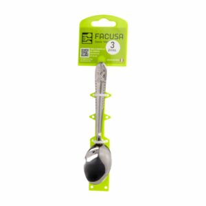 Set De Cubiertos Cucharitas De Té Punta Rosita 3 Puestos FACUSA X 3 Piezas