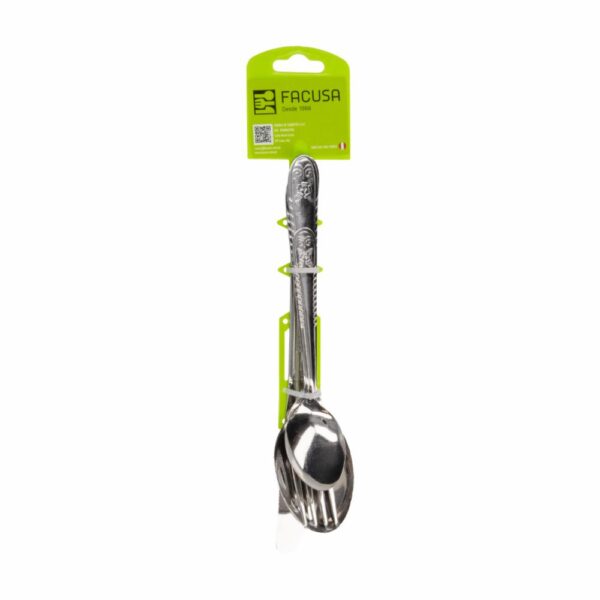 Juego De Cubiertos Diseño Rosita Un Puesto FACUSA 4 Piezas