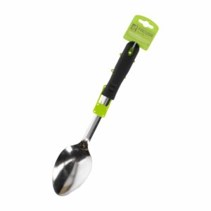 Cuchara Arrocera Mango Plástico Color Negro FACUSA Unidad