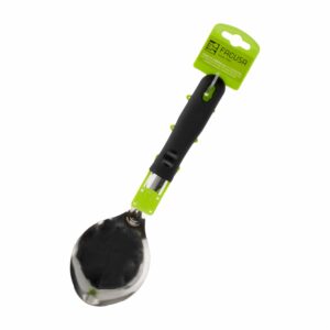 Cucharon Chico Mango Plástico Color Negro FACUSA Unidad