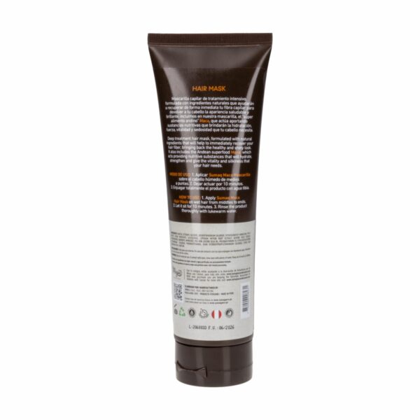 Mascarilla Capilar Con Maca Vitalizante Para Cabellos Secos Y Maltratados SUMAQ 250 Ml - Imagen 2