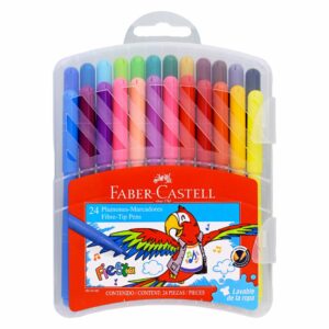Marcador De Colores Fiesta FABER CASTELL X 24 Uds