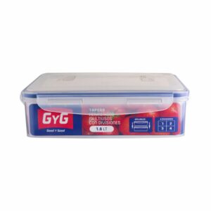 Recipiente Good&Good Rectangular 4 Divisiones BASSA 1,6 L