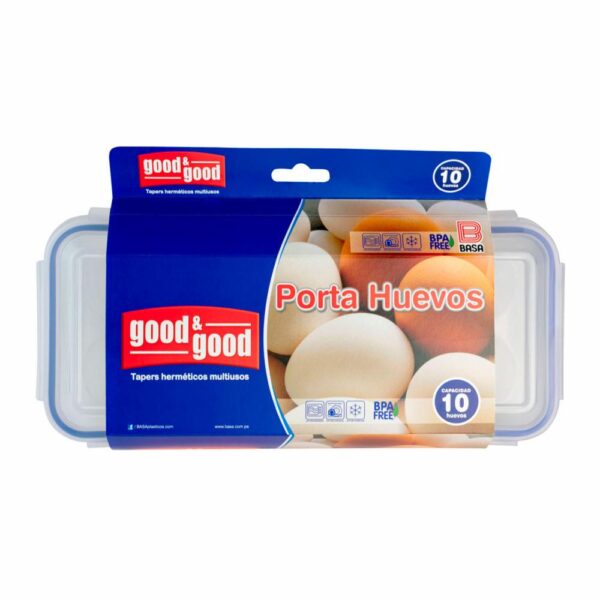 Recipiente Good&Good Porta Huevos BASSA x 10 Espacios