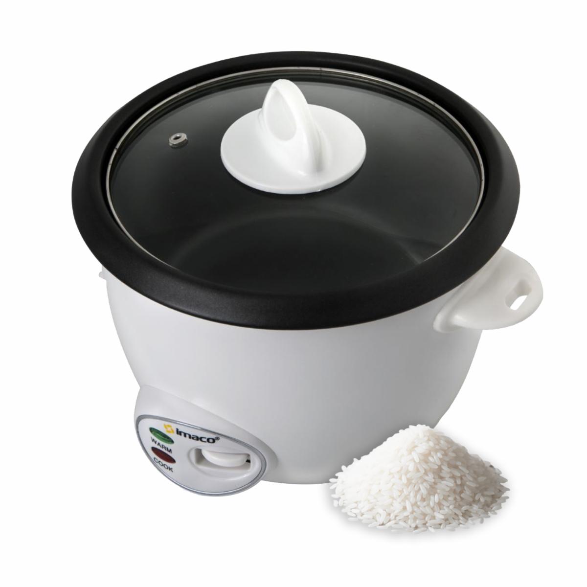 Olla Arrocera Con Recipiente De Cocción Al Vapor RC6 IMACO 1.2 Litros - Imagen 3