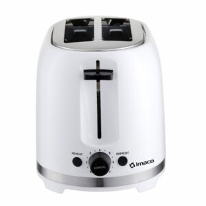 Tostadora Blanca IMACO 2 Rebanadas