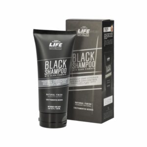 Shampoo Capilar Black Reduce Las Canas Y Contrla La Caída PLACENTA LIFE 150 Ml