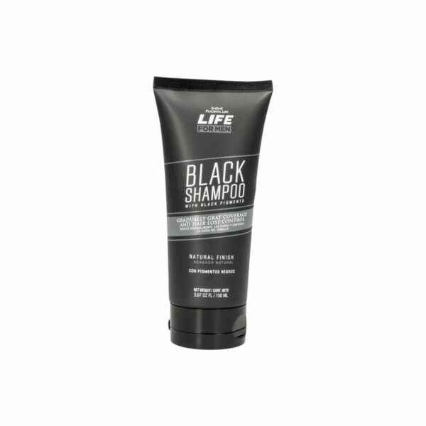 Shampoo Capilar Black Reduce Las Canas Y Contrla La Caída BE NATURAL 150 Ml - Imagen 2
