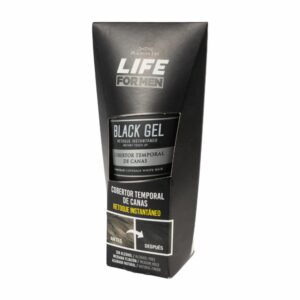 Corrector Temporal De Canas Gel Negro BE NATURAL 80 Ml