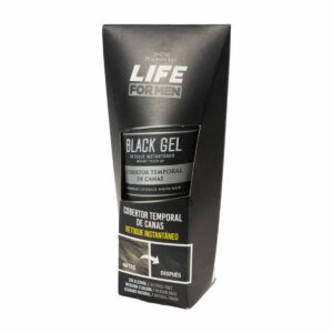 Corrector Temporal De Canas Gel Negro BE NATURAL 80 Ml