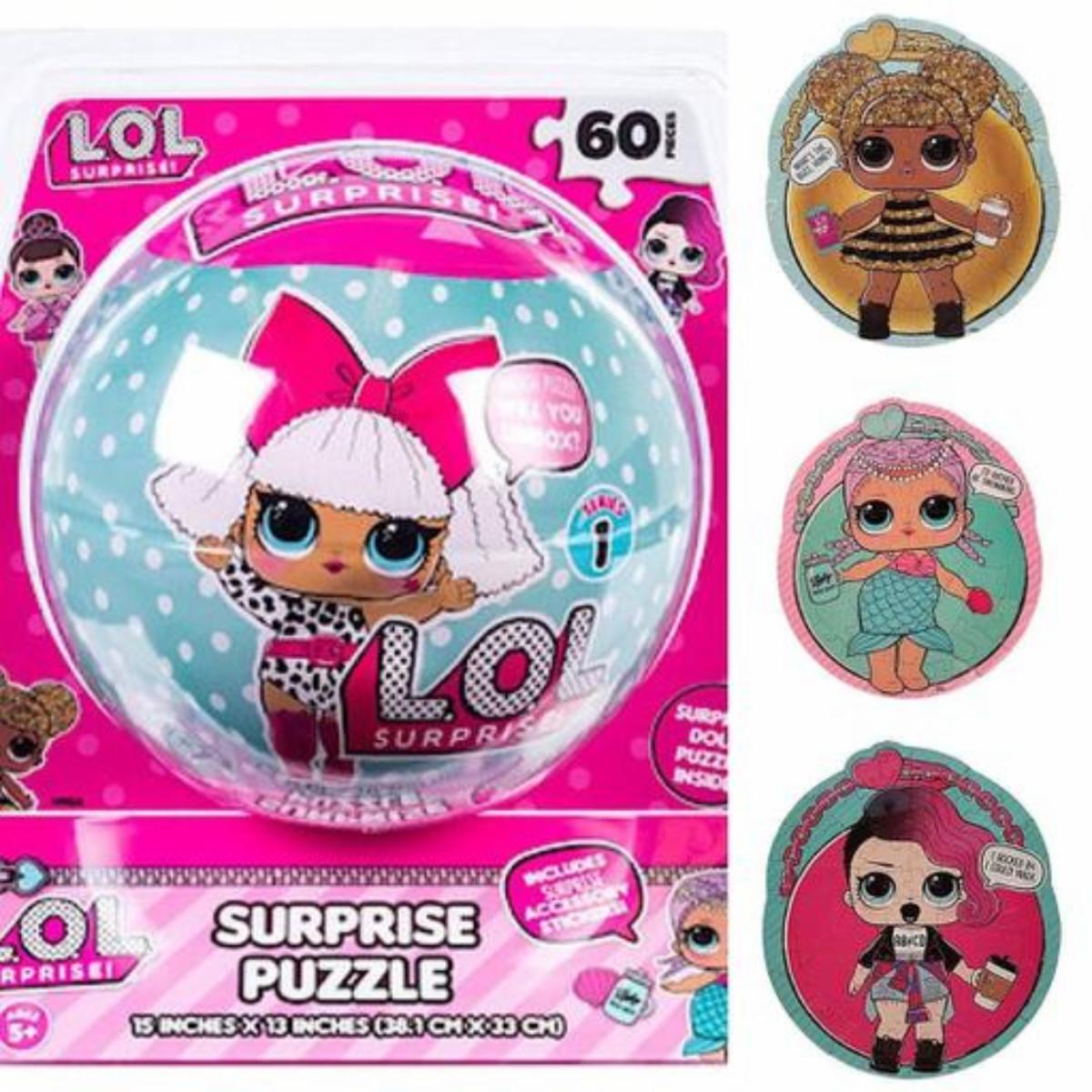 Rompecabezas Sorpresa L.O.L. SURPRISE! 60 Piezas