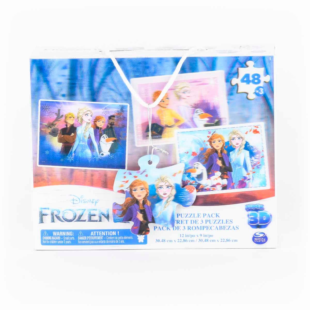 Rompecabezas Super 3D FROZEN 48 Piezas