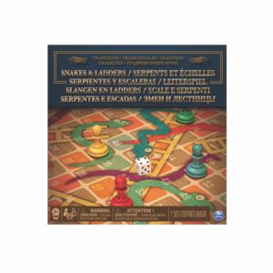 Juego De Mesa Serpientes Y Escaleras SPIN MASTER 2 - 4 Jugadores