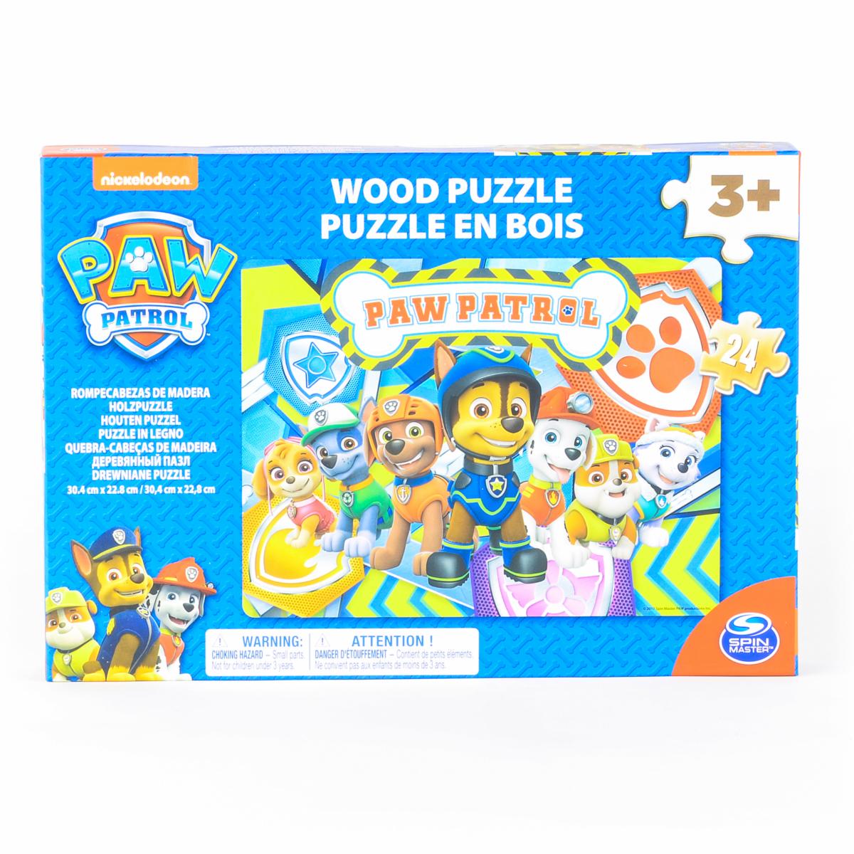Rompecabezas De Madera PAW PATROL 24 Piezas