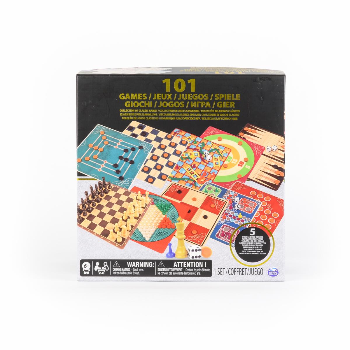 Juego De Mesa 101 Juegos SPIN MASTER 2 – 8 Jugadores