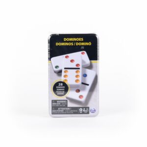 Juego De Mesa Dominó Doble SPIN MASTER TOYS FAR EAST LIMITED Black And Gold
