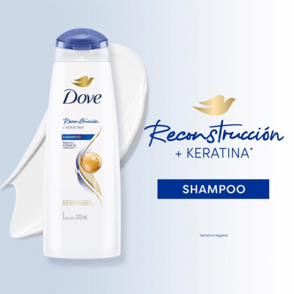 Shampoo Para Cabello Reconstrucción Completa DOVE 750 Ml - Imagen 3