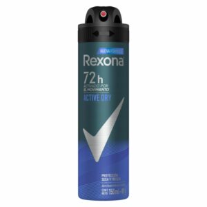 Desodorante En Aerosol Para Caballero Active Dry REXONA 150 Ml