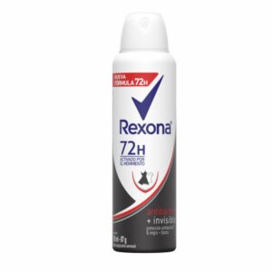 Desodorante En Aerosol Para Dama Spy Antibacterial Invisible REXONA 150 Ml