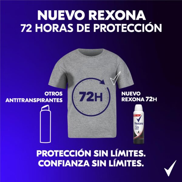 Desodorante En Aerosol Para Dama Spy Antibacterial Invisible REXONA 150 Ml - Imagen 7