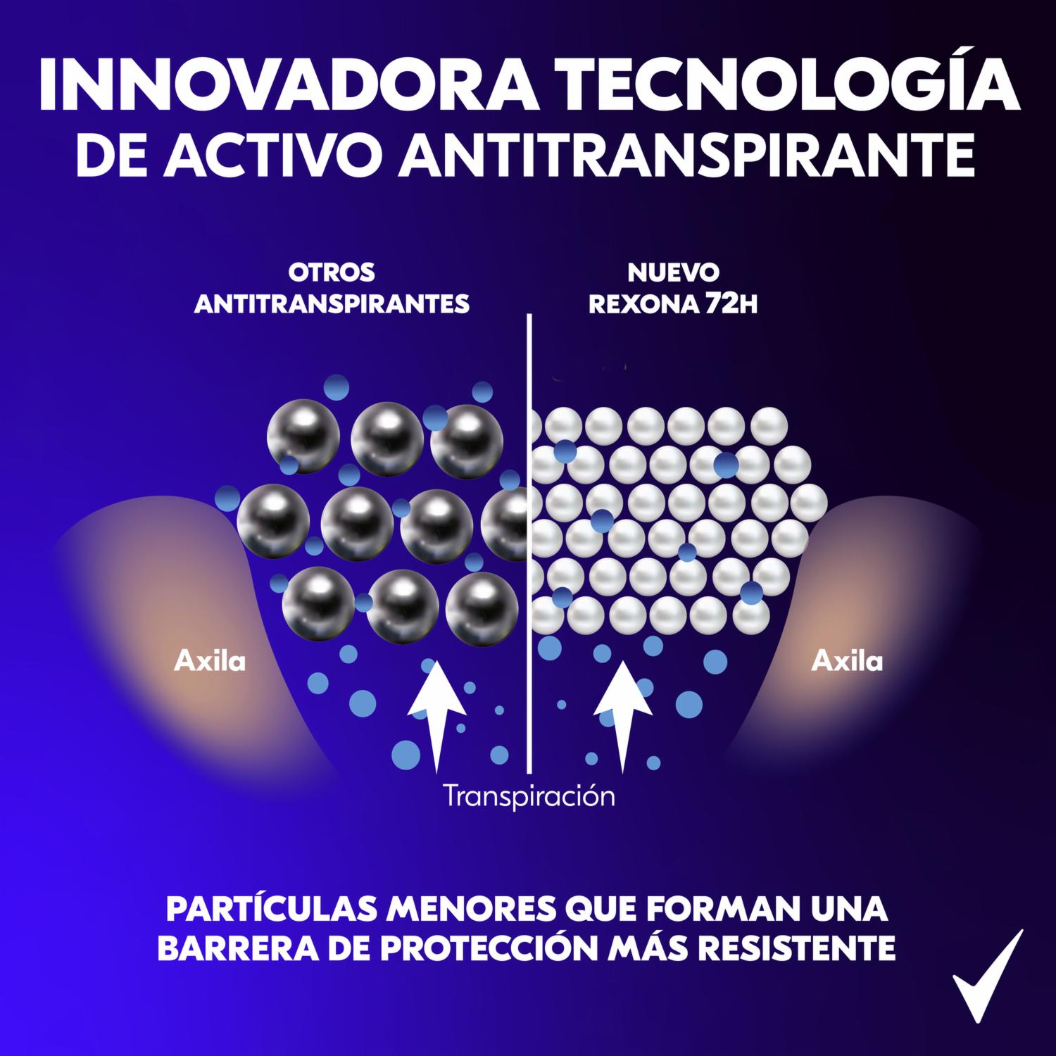 Desodorante En Aerosol Men Antib+invis REXONA 150 Ml - Imagen 6