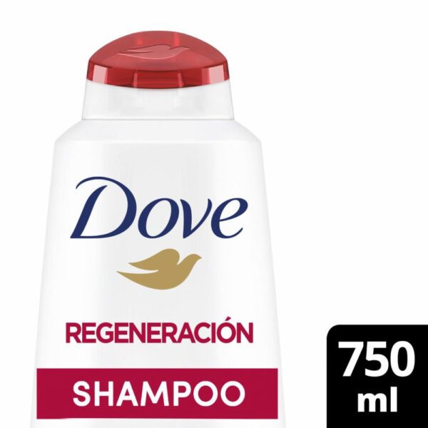 Shampoo Para Cabello Regeneración Extrema superior DOVE 750 Ml - Imagen 2