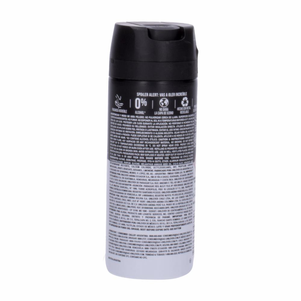 Desodorante En Aerosol Antitranspirante Black AXE 152 Ml - Imagen 2