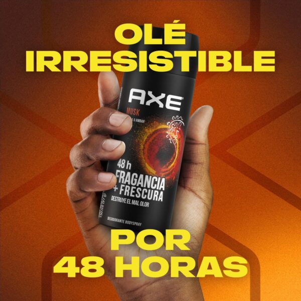Desodorante En Aerosol Musk AXE 150 Ml - Imagen 3