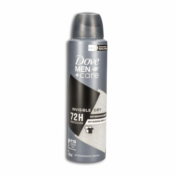 Desodorante En Aerosol Para Dama Invisible Dry DOVE 150 Ml