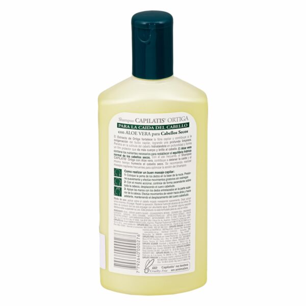 Shampoo Ortiga Seco CAPILATIS 410 Ml - Imagen 2
