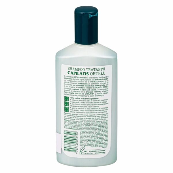 Shampoo Tratante Ortiga CAPILATIS 410 Ml - Imagen 2