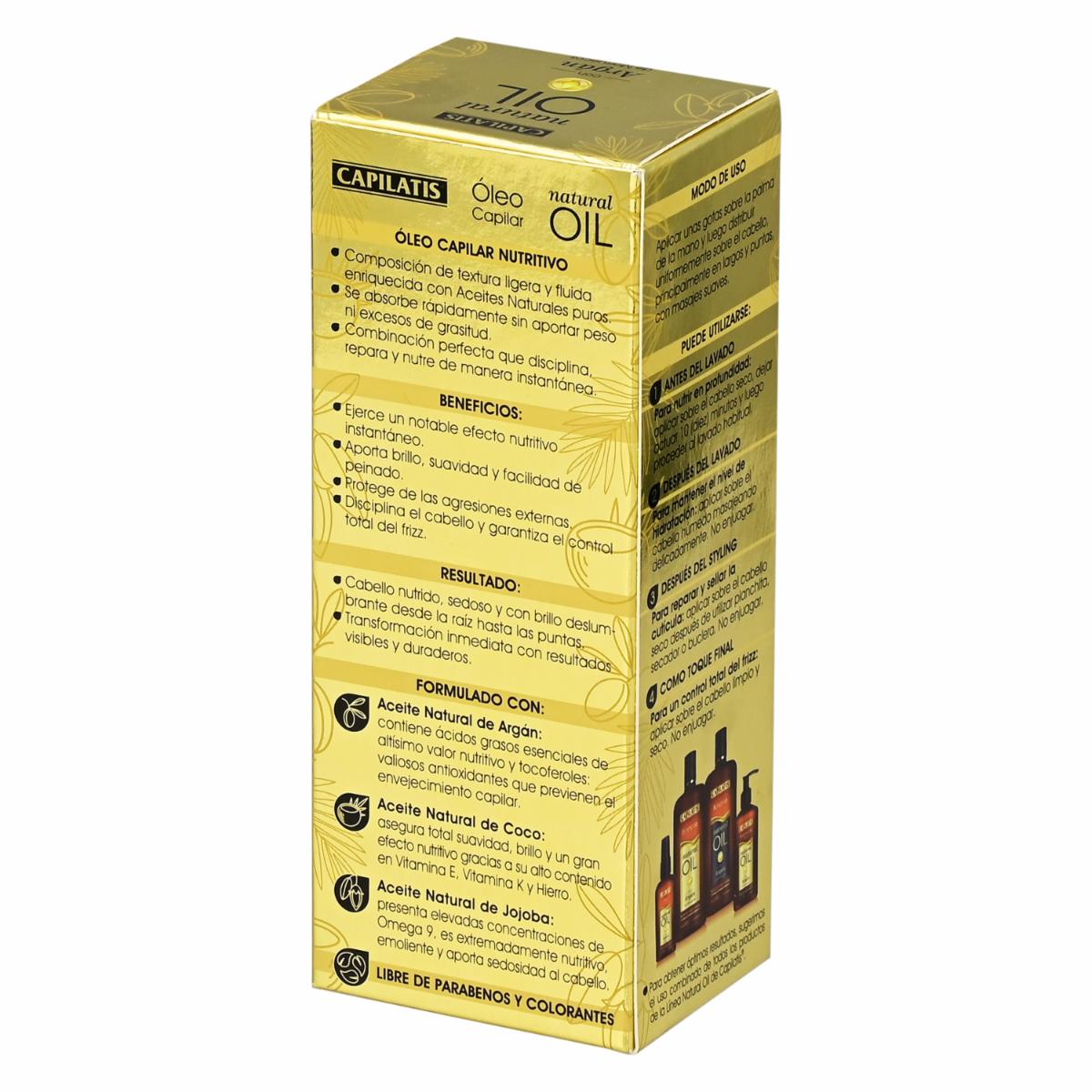 Tratamiento Óleo Capilar Natural CAPILATIS 60 Ml - Imagen 2