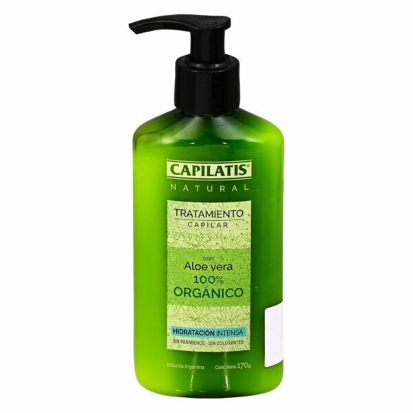 Tratamiento Capilar Con Aloe Vera Orgánico CAPILATIS 170 Ml