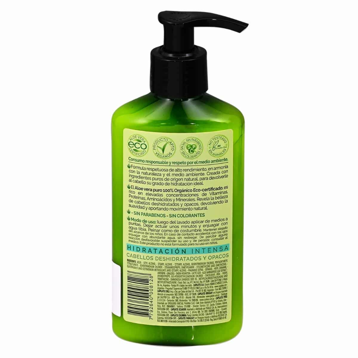 Tratamiento Capilar Con Aloe Vera Orgánico CAPILATIS 170 Ml - Imagen 2